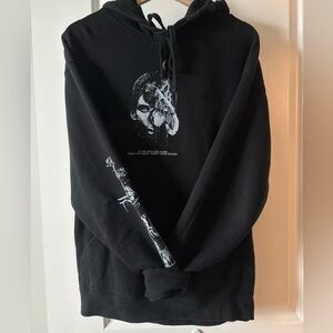 Like moths to flames band tour merch hoodie LMTF Metalcore hardcore metal